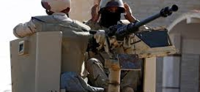 8 Egypt soldiers, 14 militants killed in central Sinai