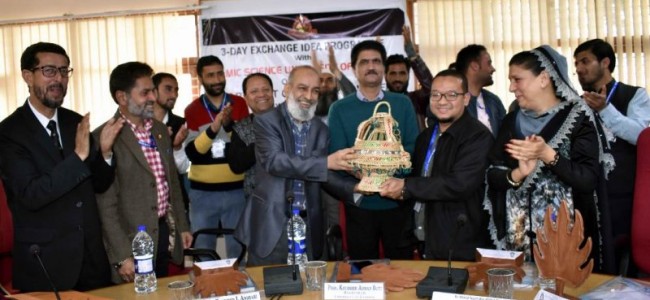 3-day Idea Exchange Programme concludes at KU
