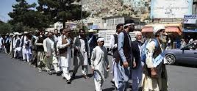 Afghan peace marchers arrive in Kabul as Taliban ends ceasefire