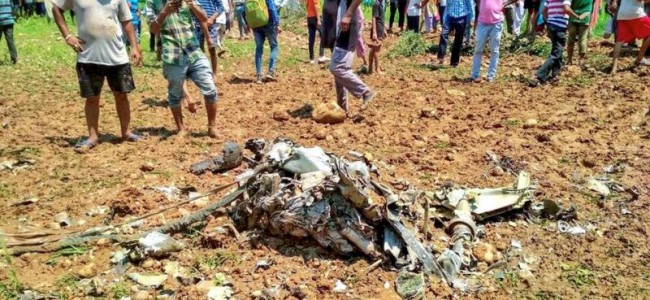 MiG-21 fighter jet crashes in Himachal’s Kangra, pilot dead
