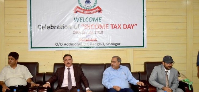 ‘Celebration of Income Tax Day,J&K Bank to open business facilitation centers across J&K