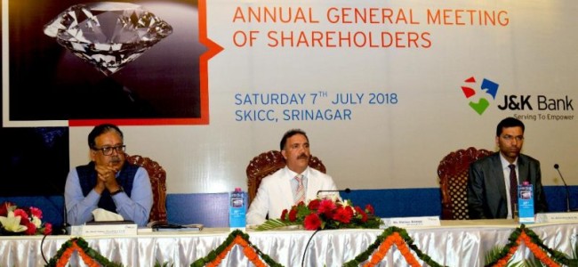 JKBank opening 200 branches, aiming Rs 170000 Cr business in 2018-19: Parvez Ahmed