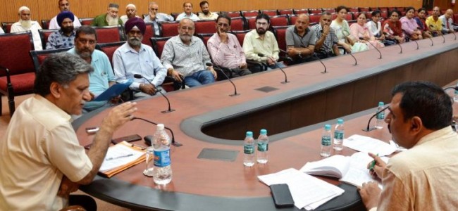 Advisor Ganai holds public outreach program at Jammu