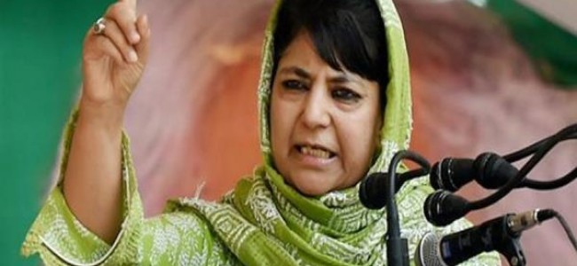 Government afraid of struggle carried out by PDP for people of J&K: Mehbooba Mufti