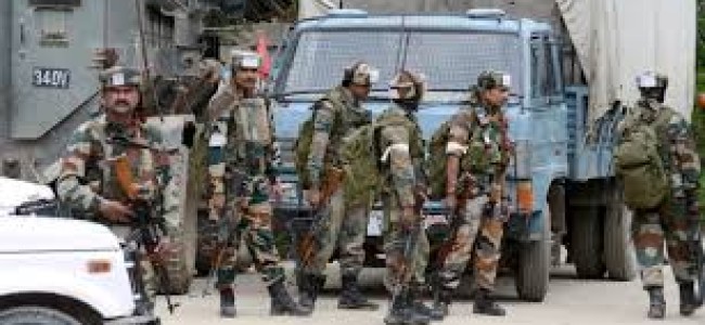 Brief exchange of fire between govt forces, militants in south Kashmir’s Kokernag