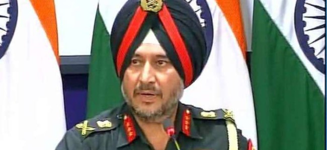 Operations in Jammu and Kashmir being conducted in professional, dedicated manner: Army
