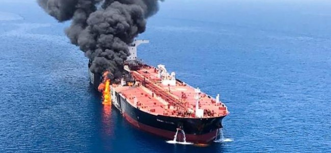 Trump blames Iran for tanker attacks but calls for talks