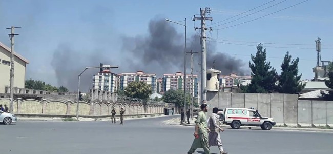 Powerful Blast Rocks Afghan Capital, Injures Dozens