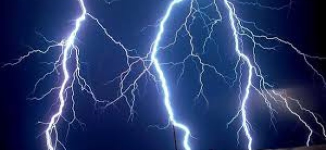 Lightning Strike Leaves Man Dead in Shopian
