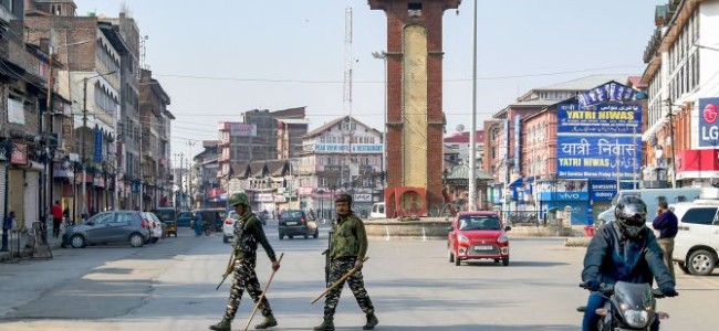 Security Tightened In Kashmir Ahead Of Republic Day