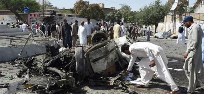 Suicide blast kill 10 in Quetta