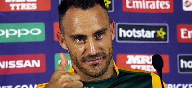 Du Plessis quits as SA captain across all formats