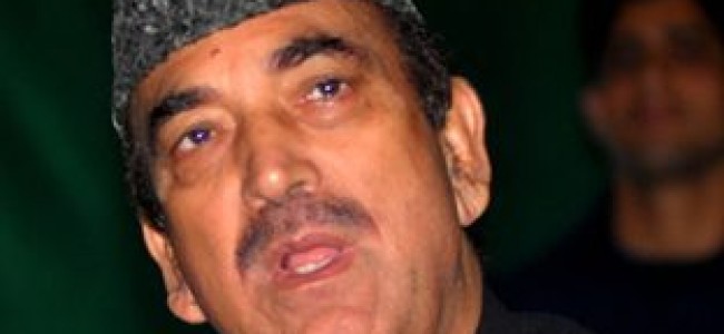 Will bring Back Roshni Act if voted to power: Azad