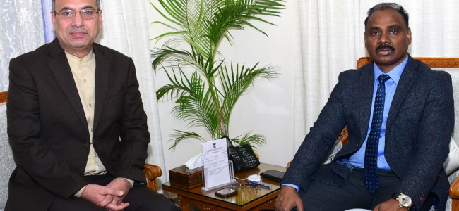 Chairperson J&K Law Commission meets Lt Governor
