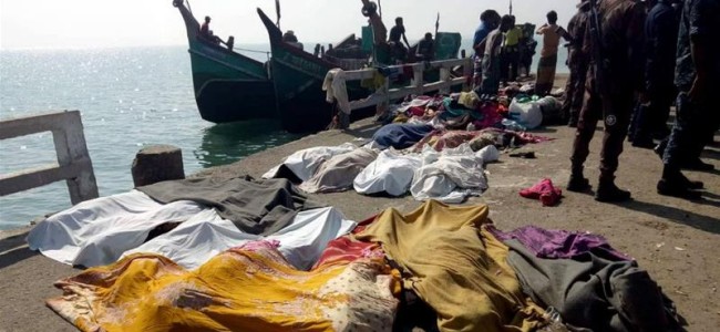 Bangladesh rescues hundreds of Rohingya adrift at sea; 24 dead