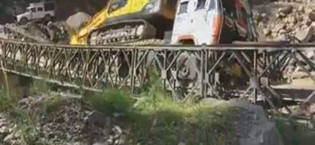 Bridge Collapses Near India-China Border In Uttarakhand