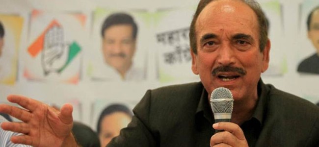 Ghulam Nabi Azad: ‘Govt decisions during lockdown must be discussed in Parliament’