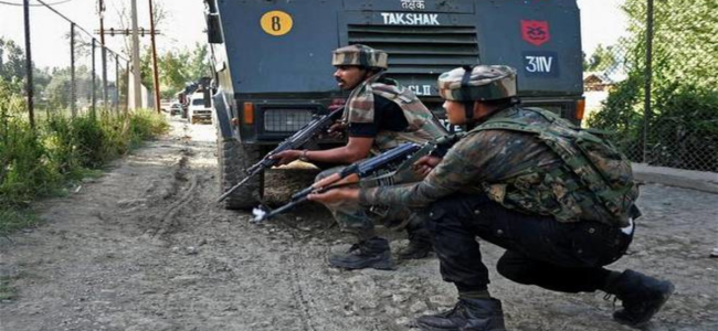 Gunfight breaks out in south Kashmr’s Tral