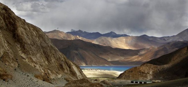 Chinese building helipad in Pangong Tso, massing troops on southern bank of lake