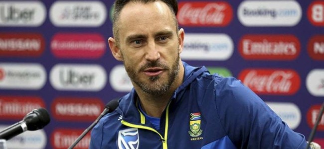 Du Plessis voices support for BLM