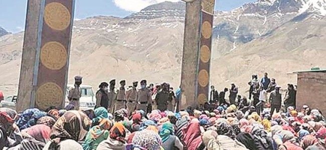 In Himachal’s Kaza village, a woman from nearly every house now faces police case