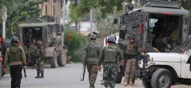 Gunfight breaks out on Srinagar outskirts