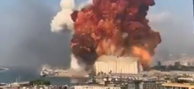 Massive explosion in Lebanon’s Beirut, hundreds injured