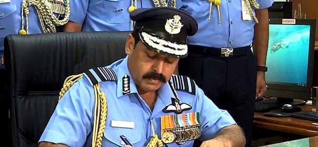 Air Chief Marshal RKS Bhadauria takes stock of air bases in Eastern Sector