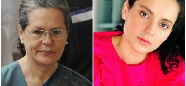 ‘History Will Judge Your Silence’, Kangana Tells Sonia Gandhi