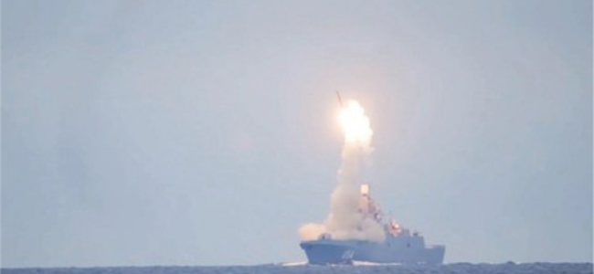 Russia successfully tests new hypersonic missile