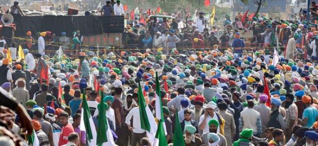 Farmers protesting at Delhi borders remain resolute in seeking repeal of new agri laws