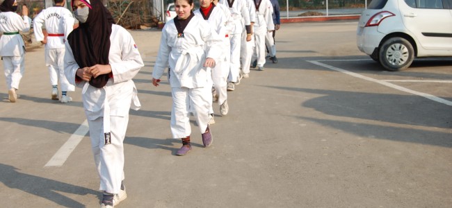 Taekwondo players gear up in sports complex of Polo View