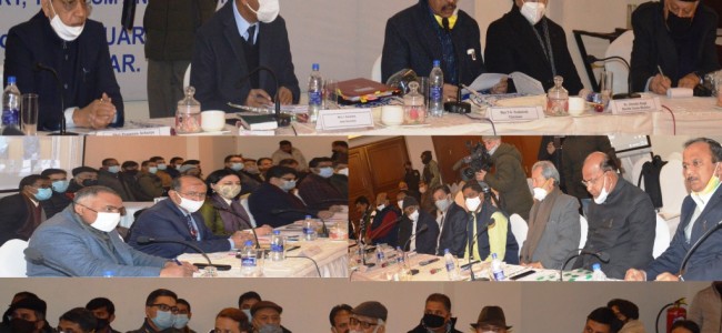 All- round development of J&K a major goal of GoI: Chairman, Parliamentary Standing Committee