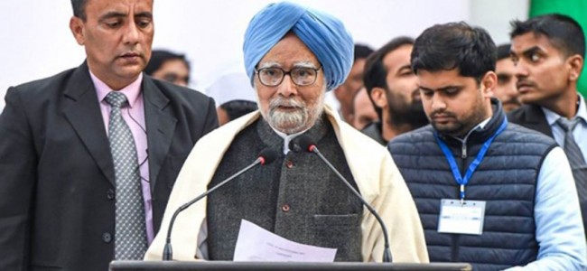 BJP’s ‘Ill-Considered Demonetisation Decision’ Has Resulted In High Unemployment: Manmohan Singh