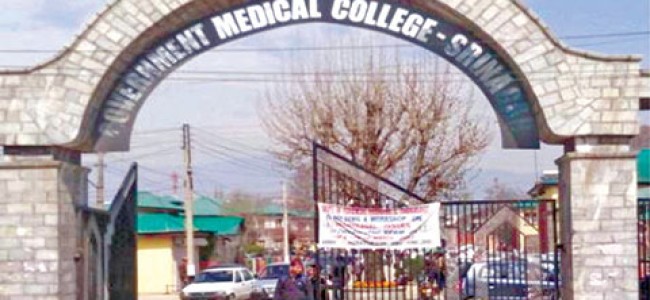 Govt Medical College Srinagar advertises posts for para-medical staff