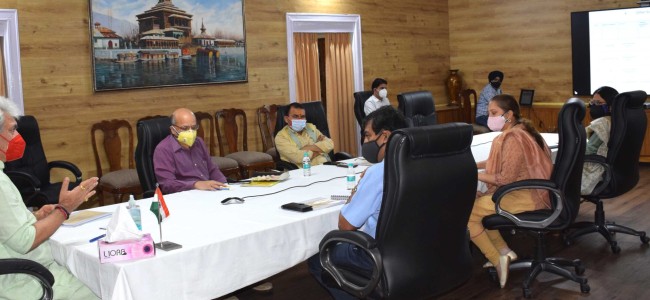 Lt Governor reviews extension of benefits under various Social welfare schemes