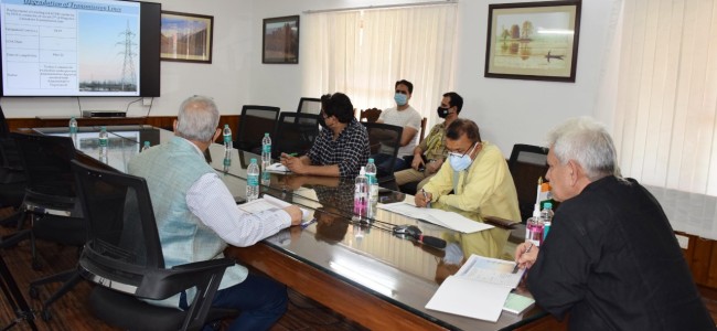 Lt Governor reviews Action Plan of PDD for winter preparedness