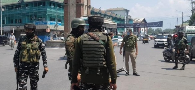 Security enhanced across Kashmir ahead of August 15
