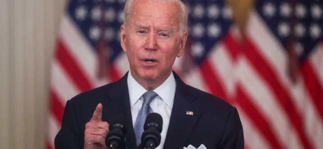 Biden says he’s decided response to Jordan strike