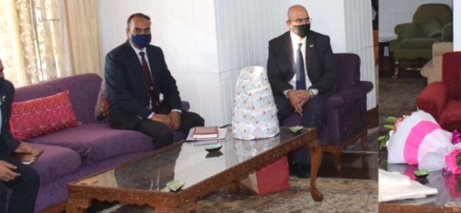 Chairman Indian Oil Corporation Ltd calls on Lt Governor