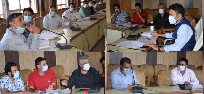 DC Kulgam reviews Land acquisition status for NH-444 project