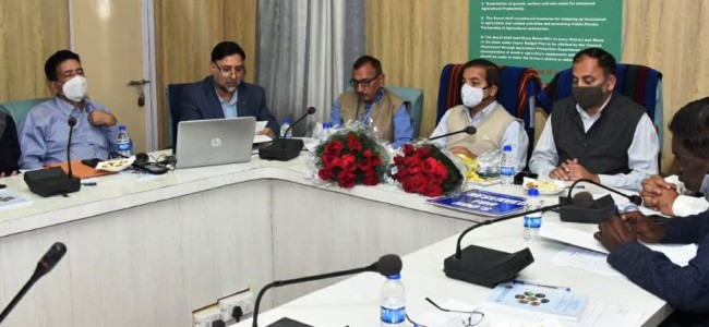Kissan Board reviews quantum of damage to standing crops due to recent hailstorm