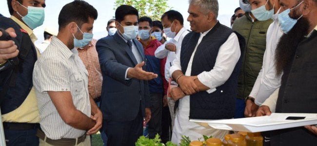 Union Minister Bhupender Yadav visits Bandipora