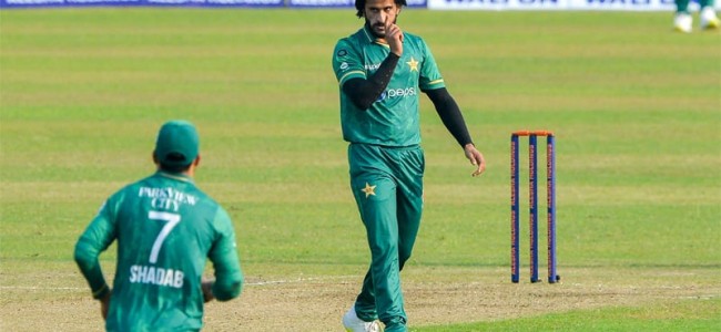 Hasan Ali earns ICC’s reprimand for controversial sendoff in first T20I win over Bangladesh