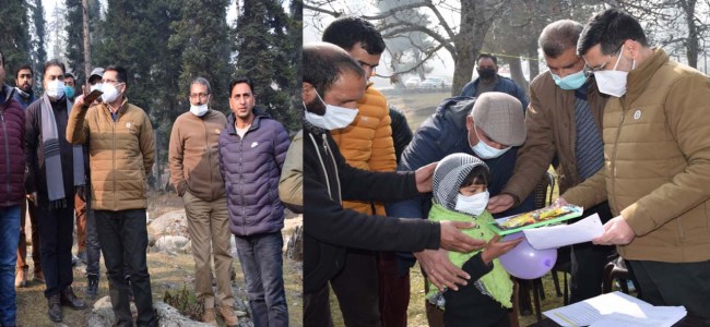 DDC B’gam visits Doodhpathri, adjacent areas; takes stock of ongoing projects