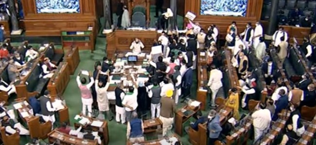 Lok Sabha passes bill to repeal three farm laws