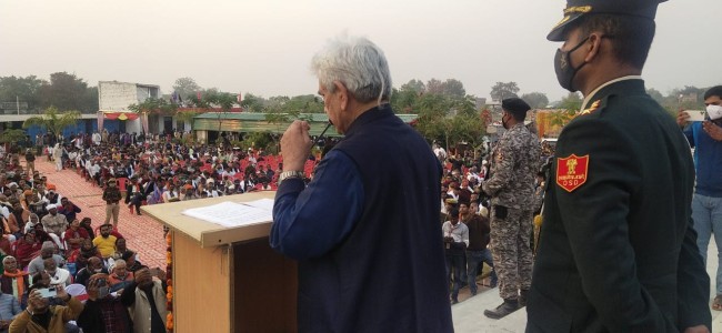 Lt Governor addresses Utthan Foundation Trust Conference at Ghazipur