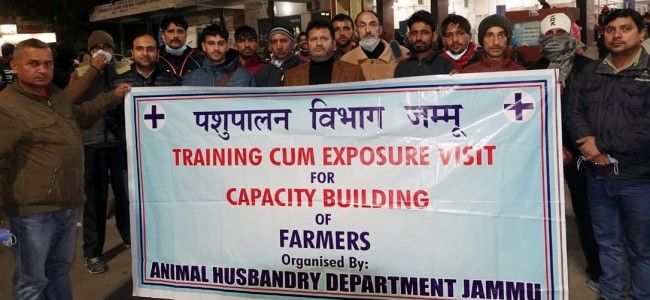 Animal Husbandry Department Jammu organises exposure visit of Dairy Farmers to Pune