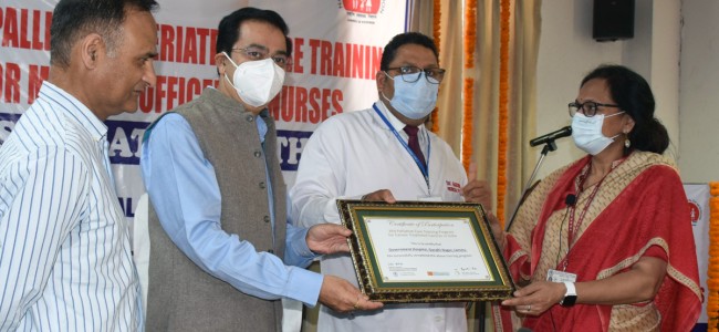 ACS Health inaugurates three training for first ever Palliative Care Centre at Gandhi Nagar Hospital