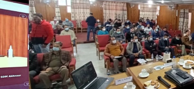 CS delivers online lecture on “New Initiatives in Revenue Administration” at IMPARD, Srinagar